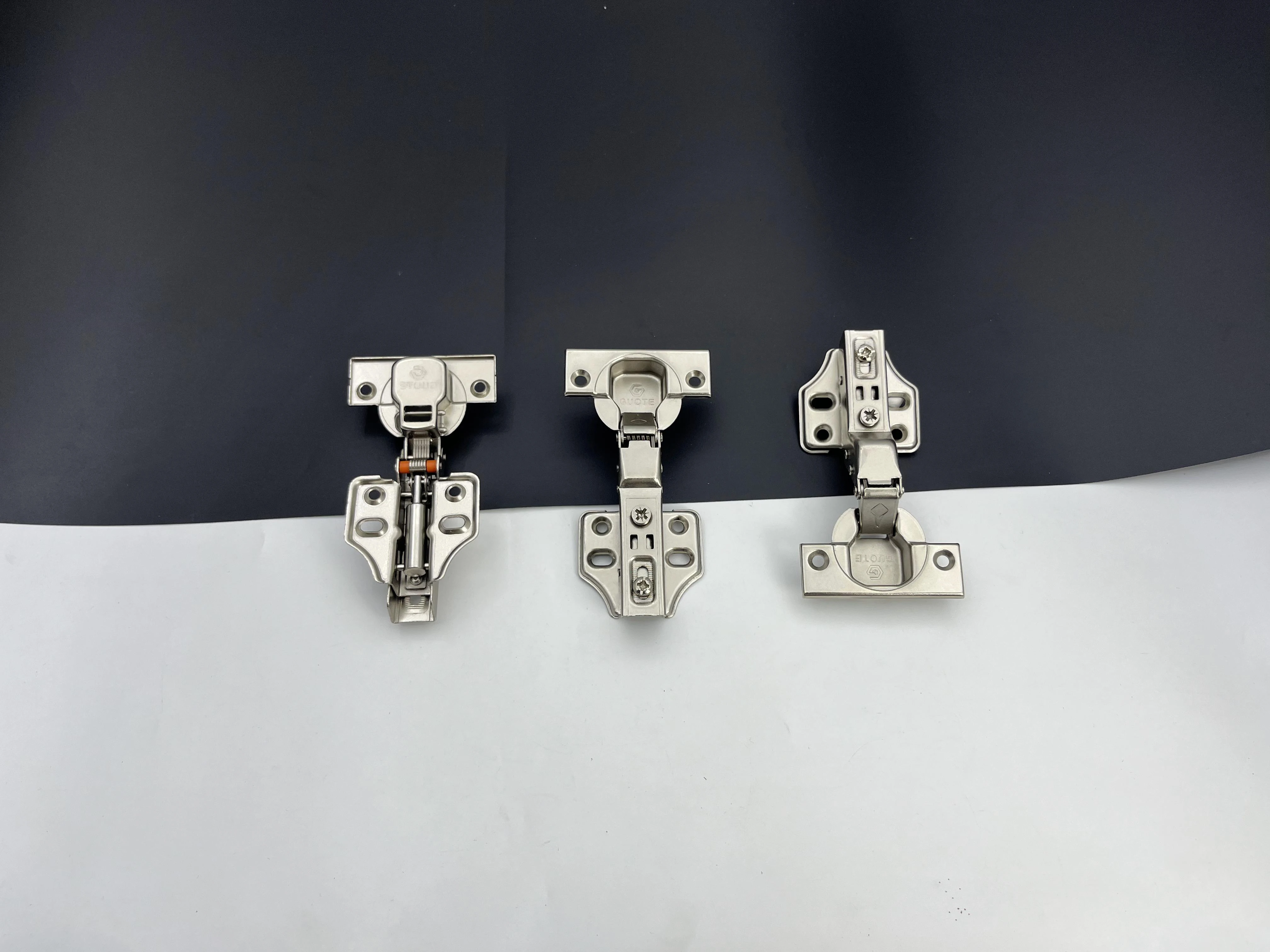 Guotte T08 Soft closed two-stage force zero Angle hinge Hydraulic buffer hinge Waterproof/clamp/bidirectional adjustable hinge