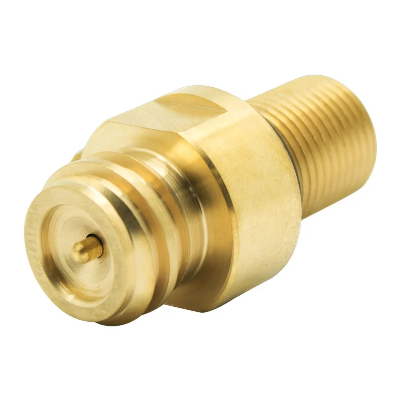 Brass M18X1.5 TR21-4 Soda Cylinder Valve Stream Adapter Connector for Filling Soda Tank