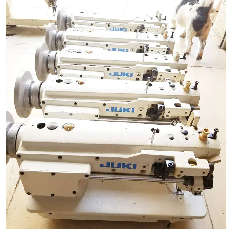 Used low price juki DU-1181N 1-needle walking foot lockstitch sewing Machine with Double-capacity hook