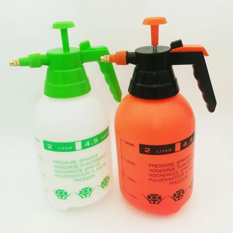 Garden Pressure Pump Spray Bottle Water Hand 2LPlant Portable Mini Watering For Manual 2Liter Sprayers Fog Plastic Sprayer