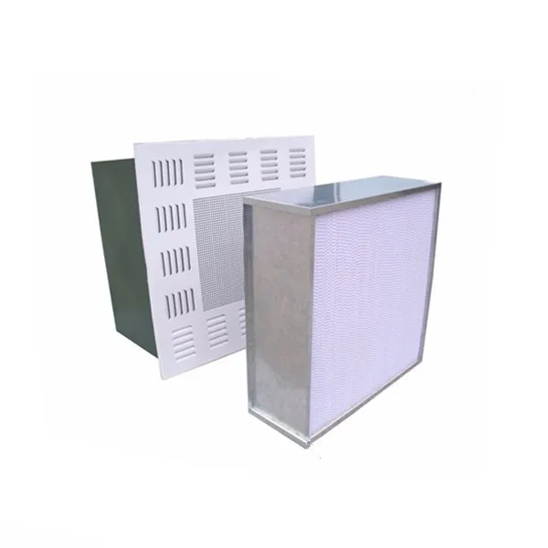HVAC Ceiling Air Outlet Terminal Purifying Device HEPA Filter Box for Clean Room