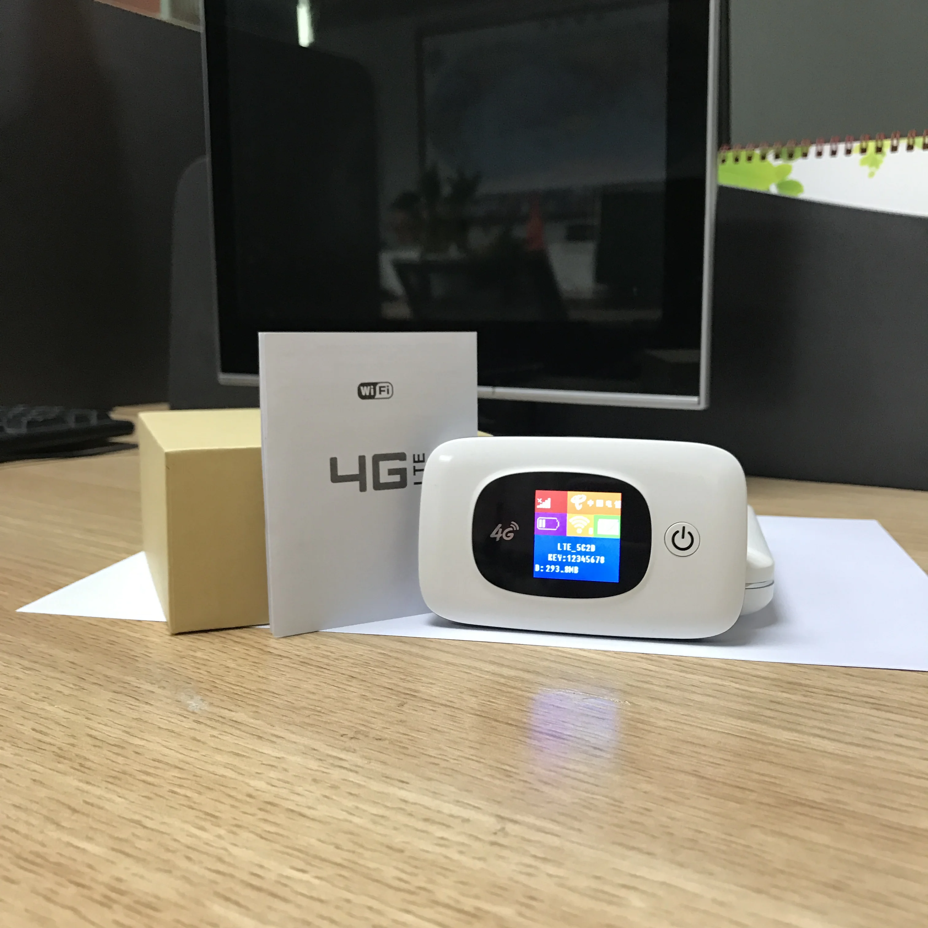  Портативная точка доступа Wi-Fi 4G LTE Беспроводной роутер карманная Съемная
