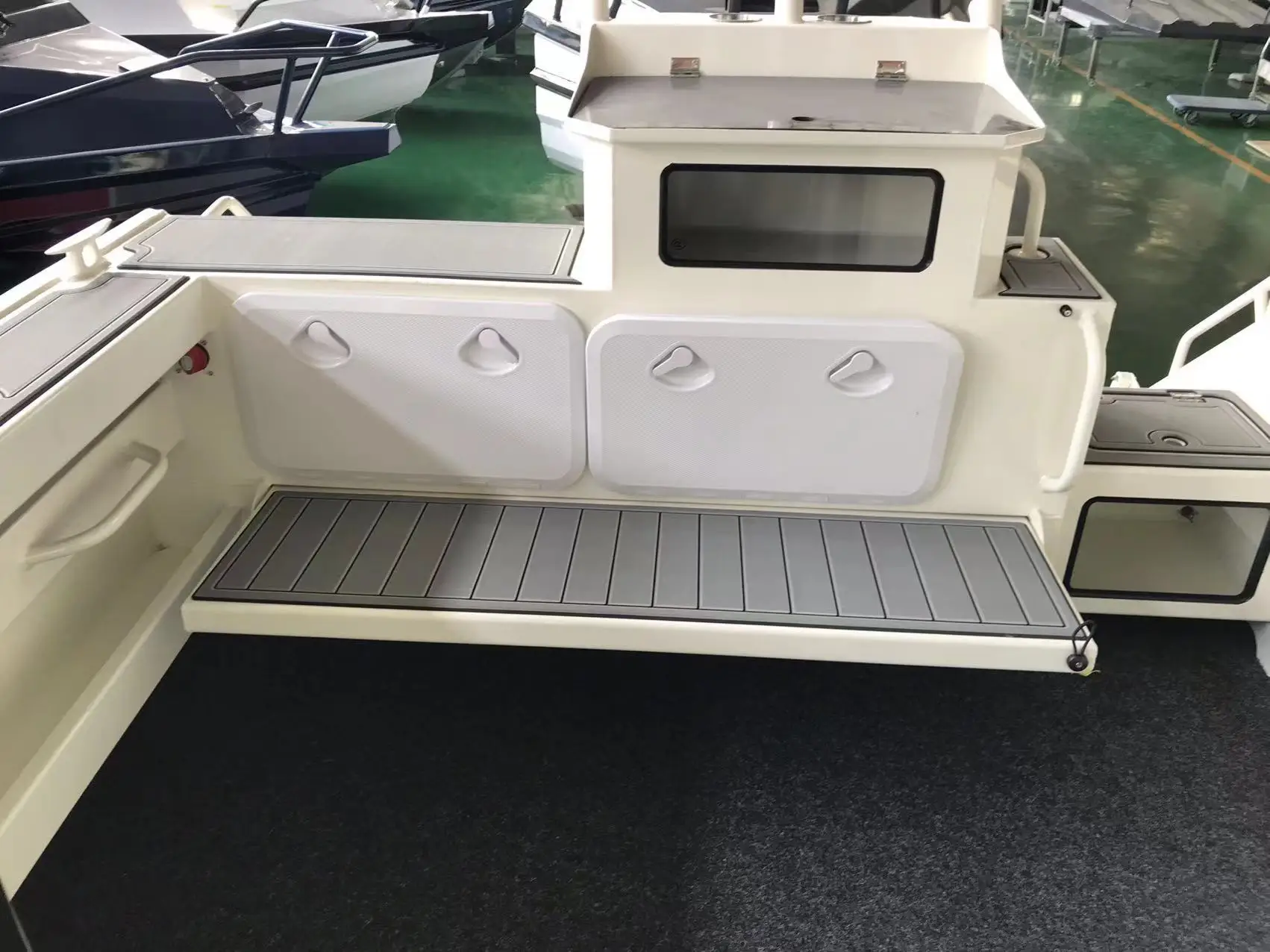 manufacture 7.5 m   26 ft fishing aluminum boat cheap factory speed yacht boat  can with engine