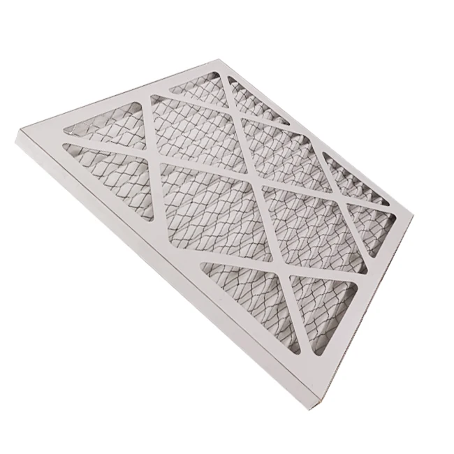 Разная эффективность G4- F9 медиа хлопок Первичная плиссировка papercard воздушный фильтр