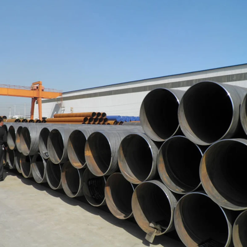 ASTM A252 сварная углеродистая сталь 6 м 12 круглая секция стальная труба для нефтяной промышленности