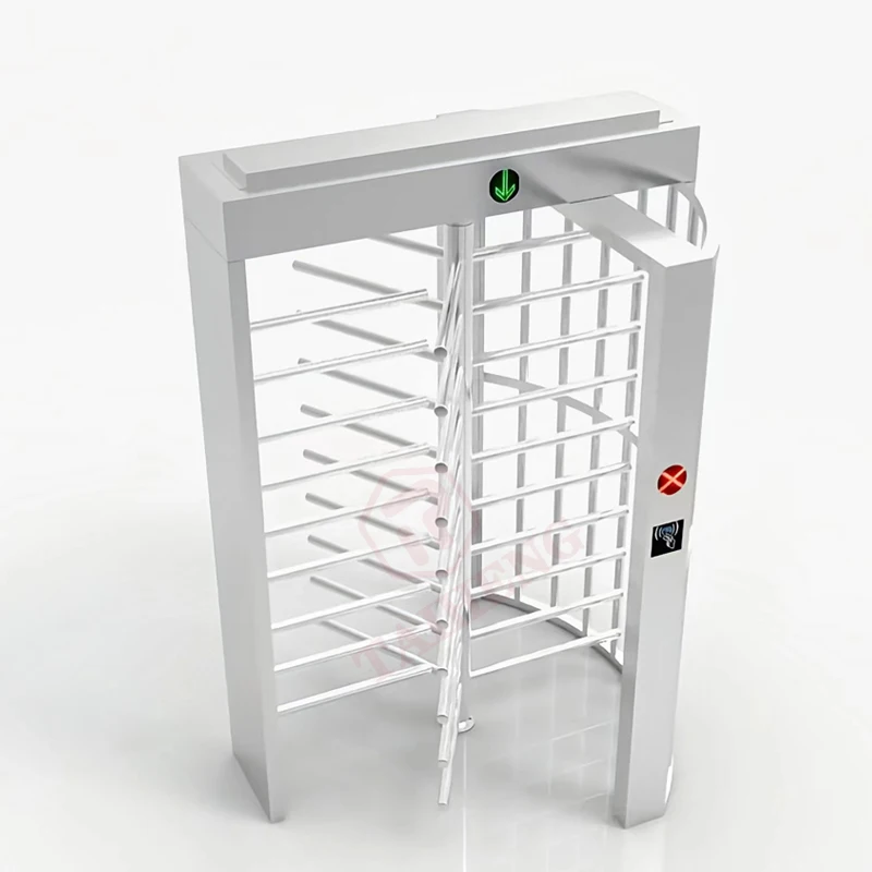 TAI HENG Waist Security Turnstile Access Control Device Half Height Tripod Turnstile System Gym Prison Apartment NFC Turnstile