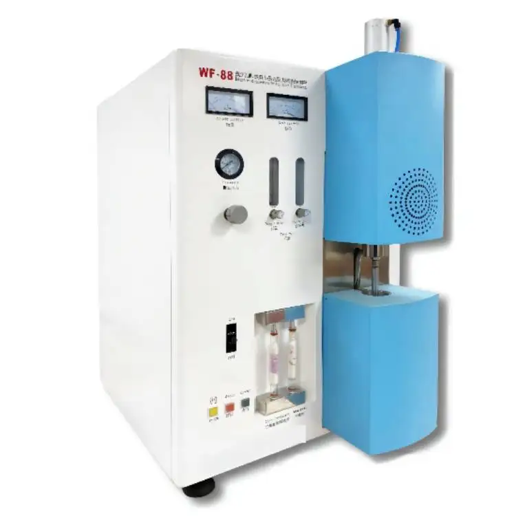 Prec high-frequency infrared carbon sulfur analyser for metal, ore, coal, cement, glass analysis