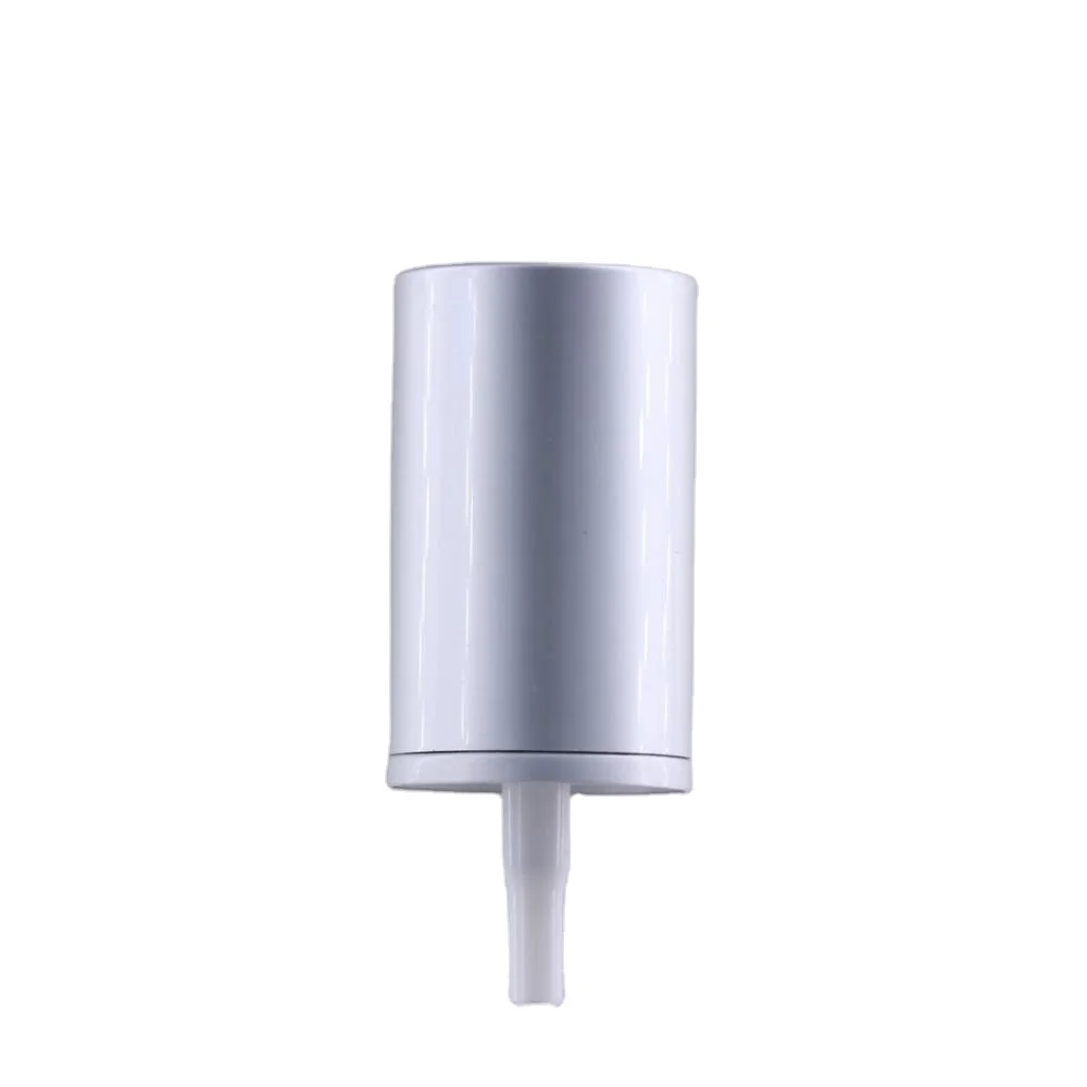 20/410 matte silver custom color aluminum material lotion cream pump