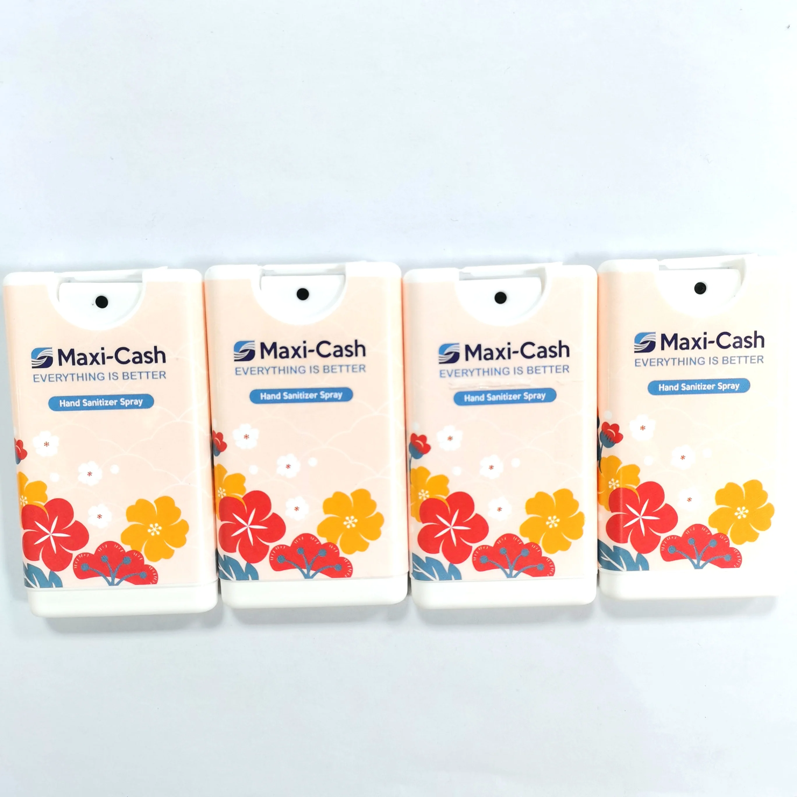 
Free Sample Wholesale Pocket Shape Hand Sanitizer 20Ml Plastic Credit Card Flat Spray Bottle 