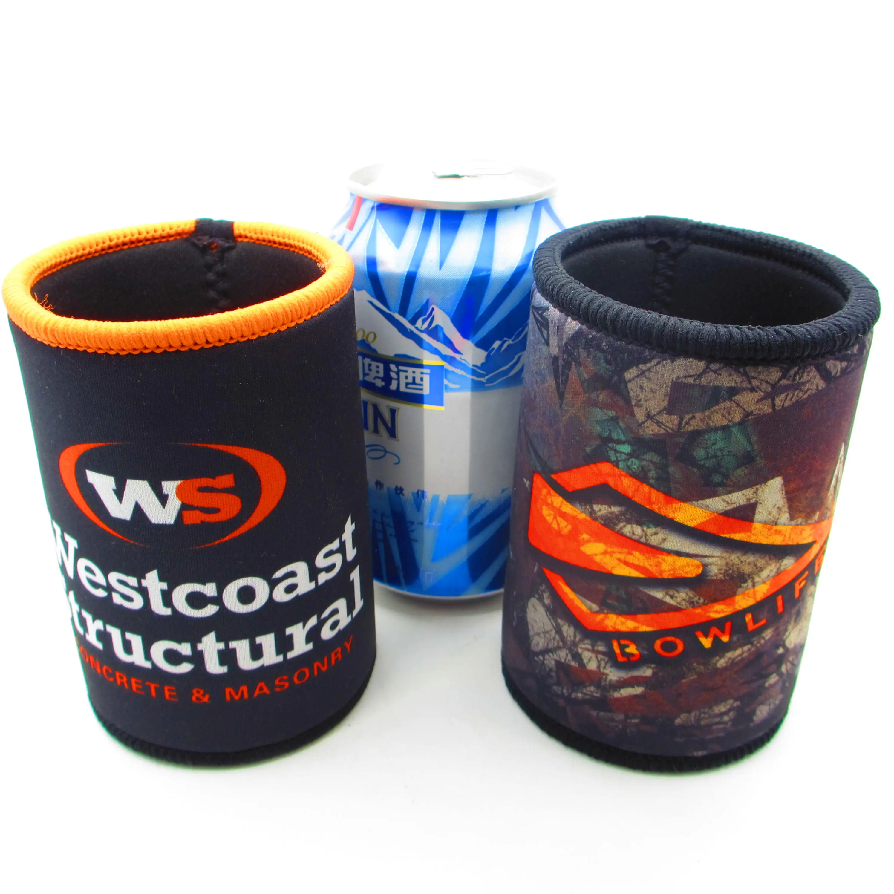 Peltier sublimation neoprene 330ML beer can cooler for holding drinks
