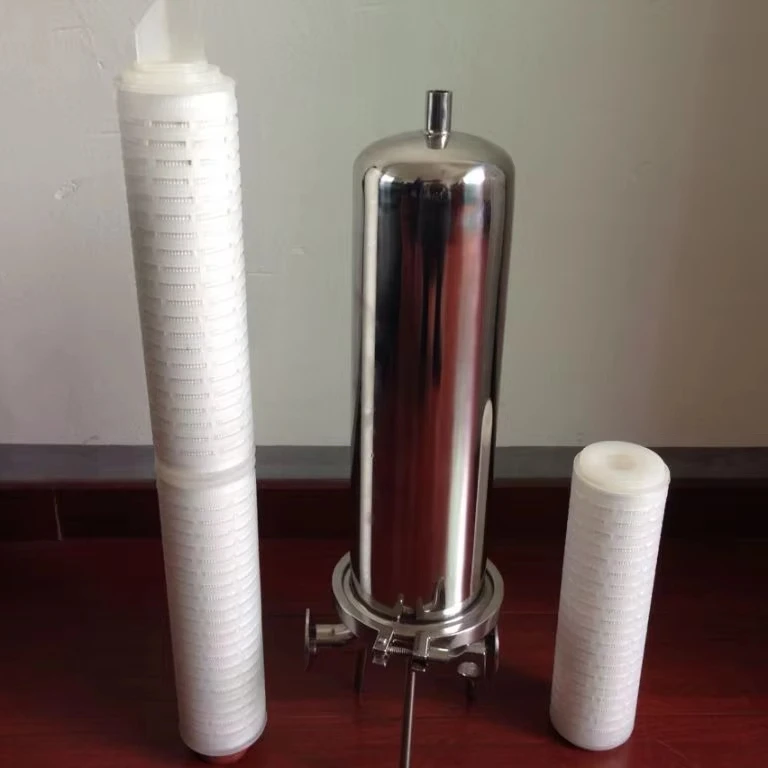 Stainless Steel Cartridge Filter Housing for Fine Filtration