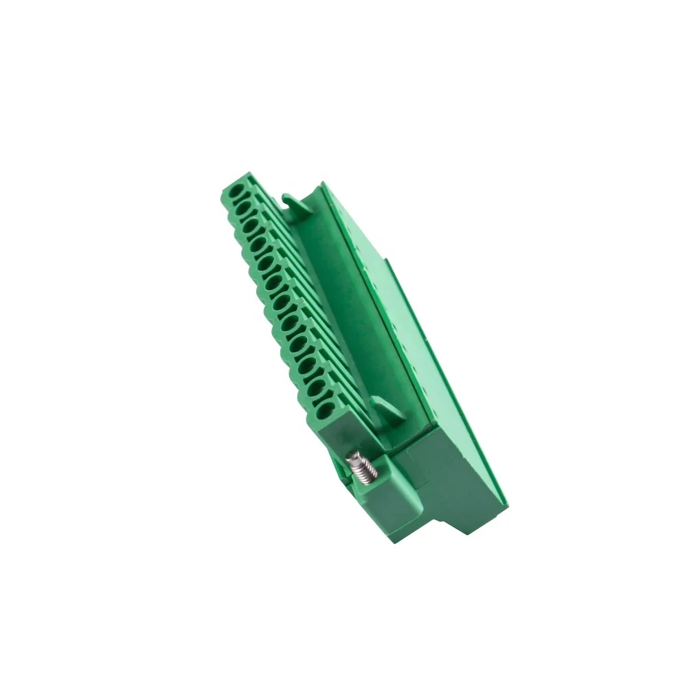 factory custom 2pin/3/4/5//7/8/10pin 5.08mm female terminal block 15A brass cage pcb terminal block connector WJ2EDGKCM KF2EDGKM