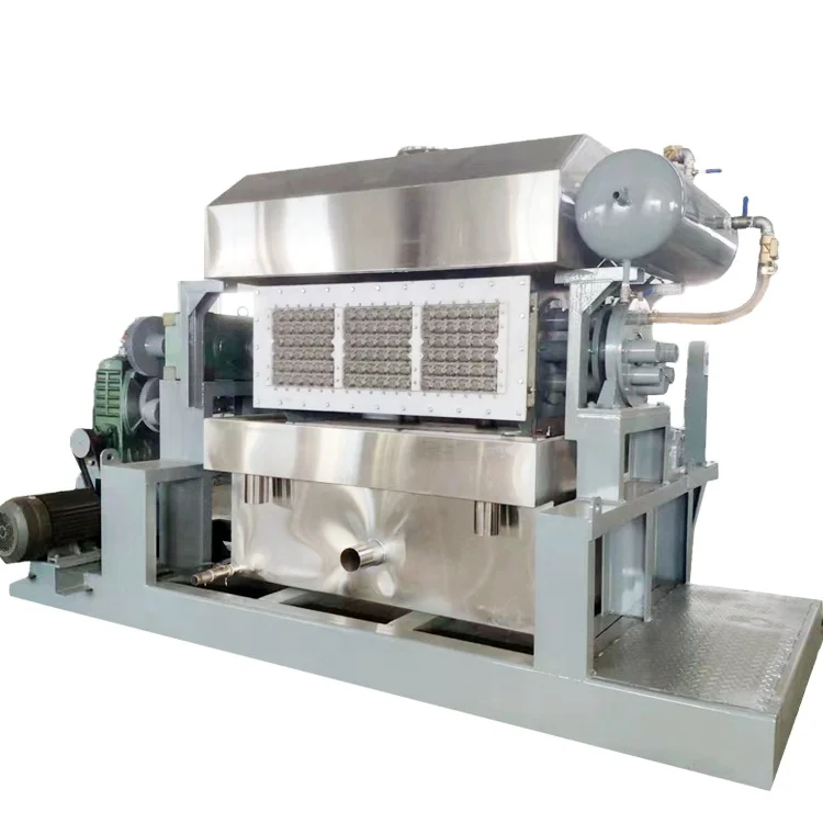 2024 Zengtuo Cheapest Cost 2000 pcs/h ZT 3*4 Rotary Recycled Paper Pulp Egg Tray Forming Machine