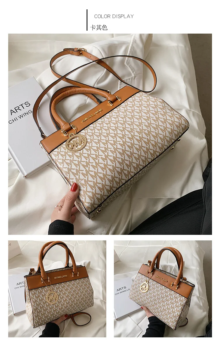 Оптовая продажа 2021, простая женская сумка для покупок с принтом, Диагональная Сумка на одно плечо