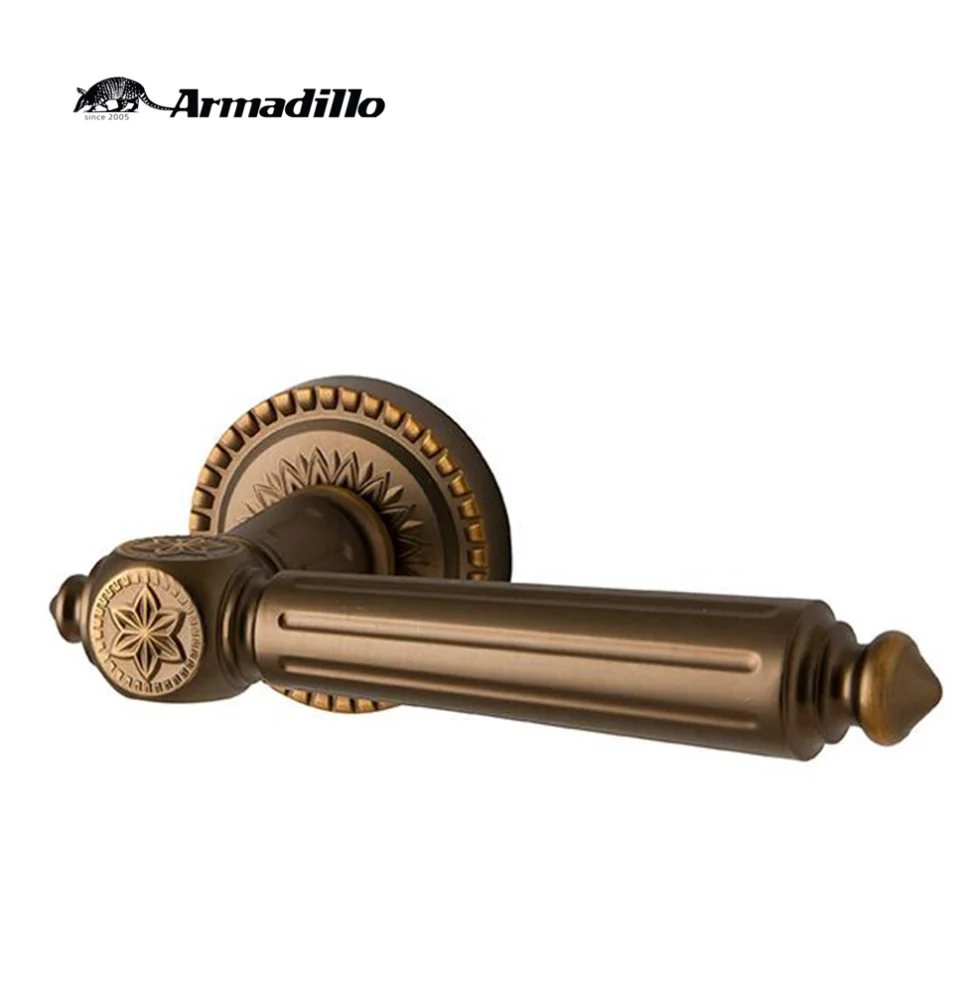 bronze color good design zinc door handle