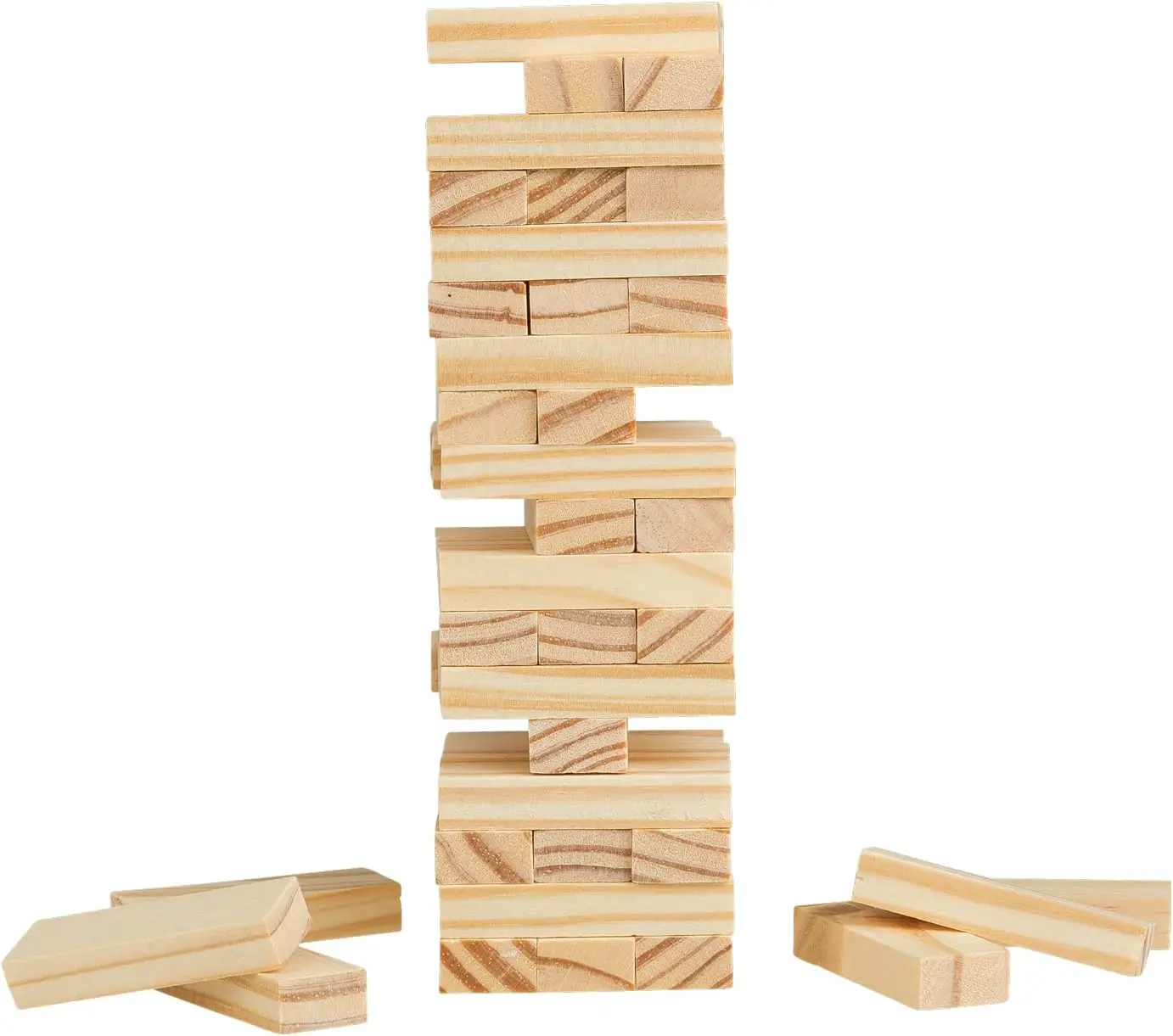 Обучающая детская игра от 3 лет деревянная настольная игрушка Wobble Tower для девочек и мальчиков