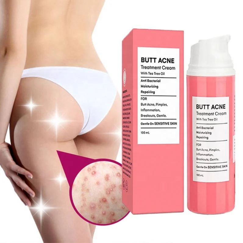 OEM/ODM Butt Cream Manufacturer Face Whitening Buttock Acne Mark Scar Supplier Body Bleaching Private Label butt acne cream