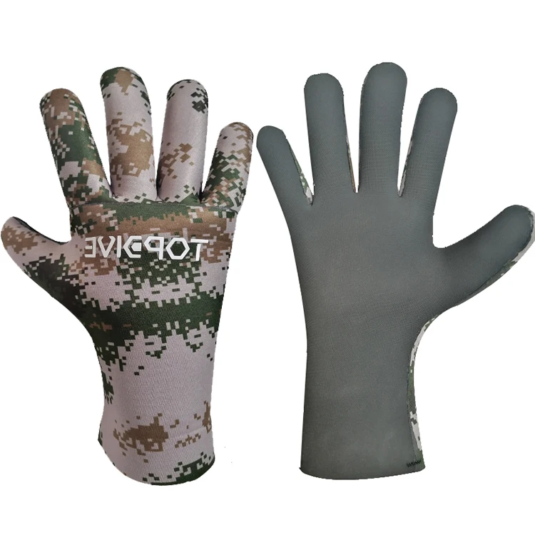 Spearfishing Diving Gloves 5mm Waterproof Swimming Neoprene Gloves for Men