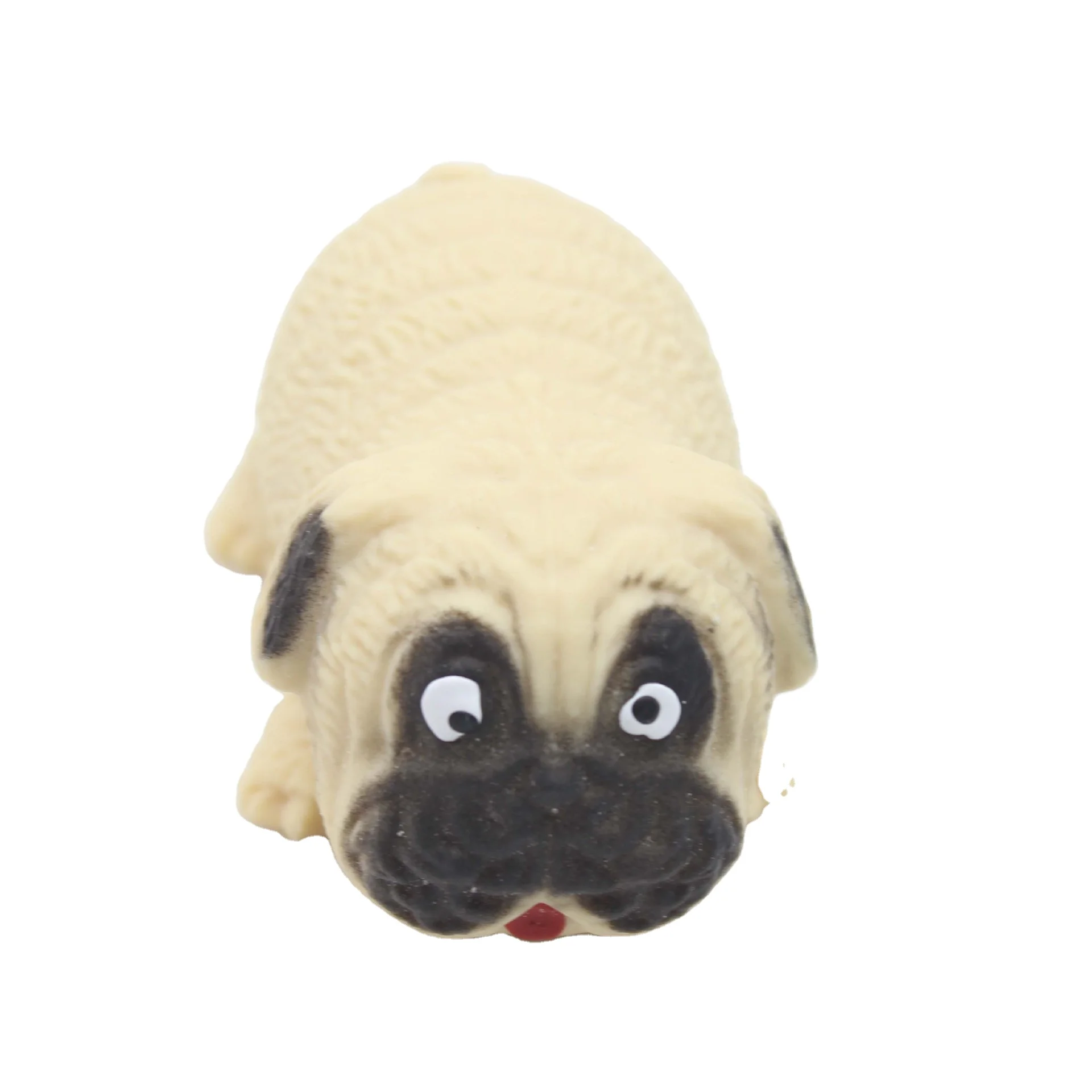 Wholesale Colorful Squishy Dog Toy Gifts Pug Sensory Toys Stress Relief Venting Joking fidget sensory toy set