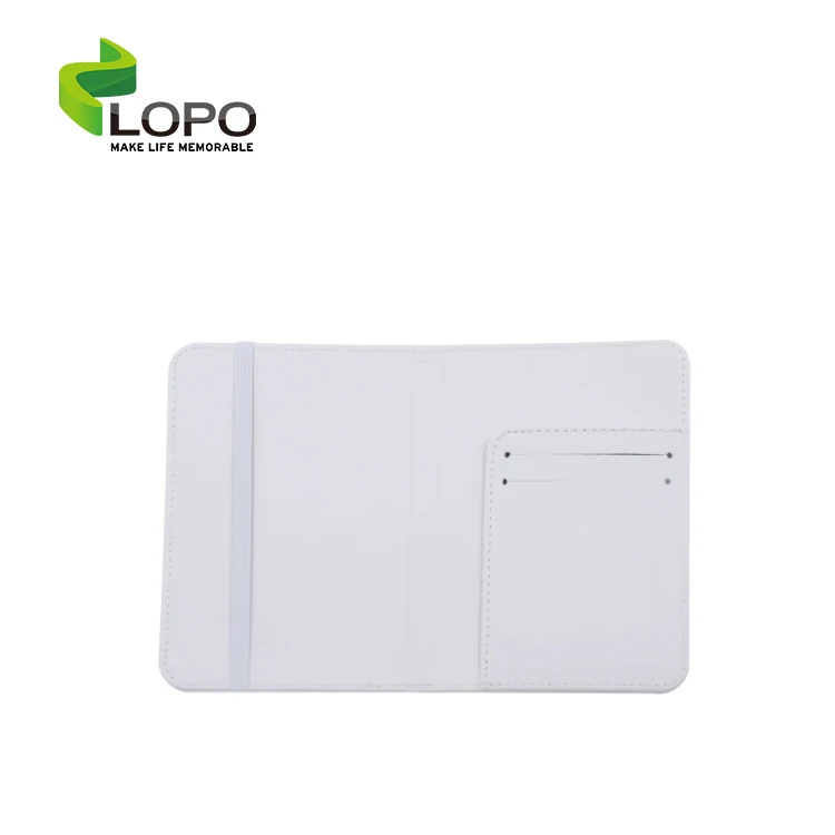 Wholesale multi functional RFID blocking visa card travel wallet passport holder with elastic band