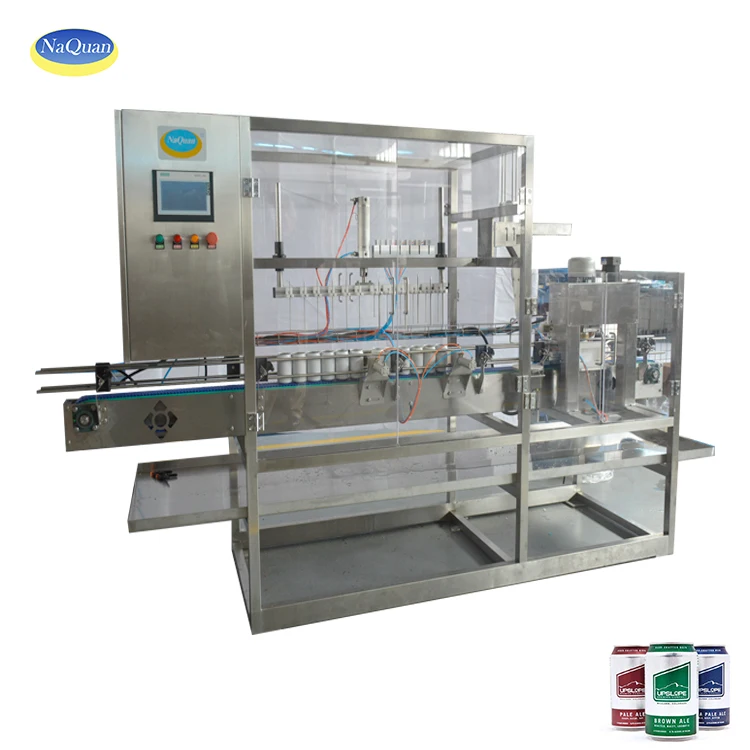 
Beer Filling Machine / Can Sealing Manufacturer / Soda Water Making For Canning Line Machine 