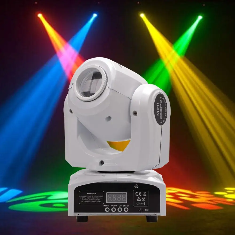 U`King 30W RGBW LED White Stage Light Gobo Beam Shaking Head Dj Disco