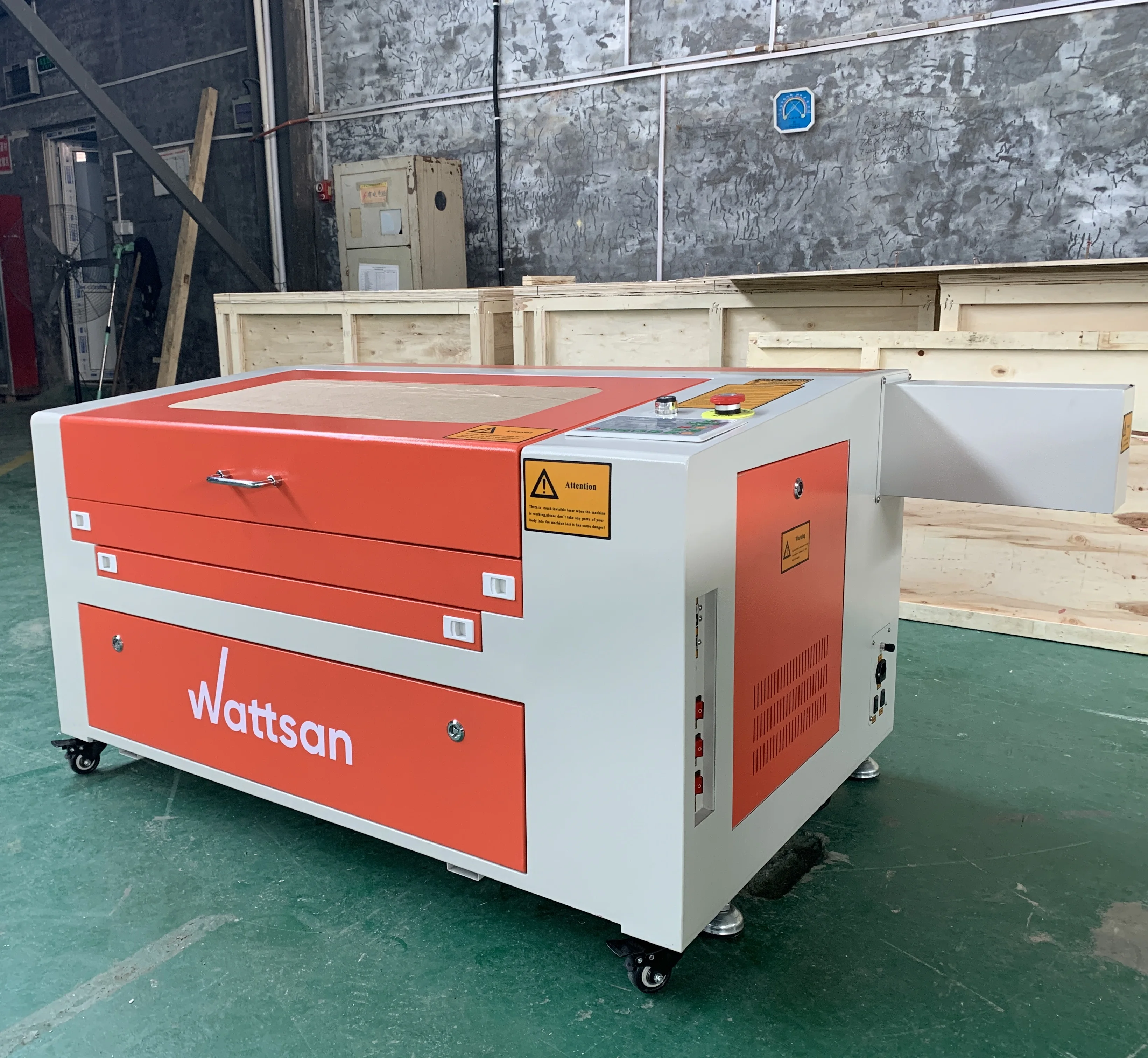 WATTSAN CL 6040ST Горячая распродажа! co2 4060 лазерная гравировальная машина цена