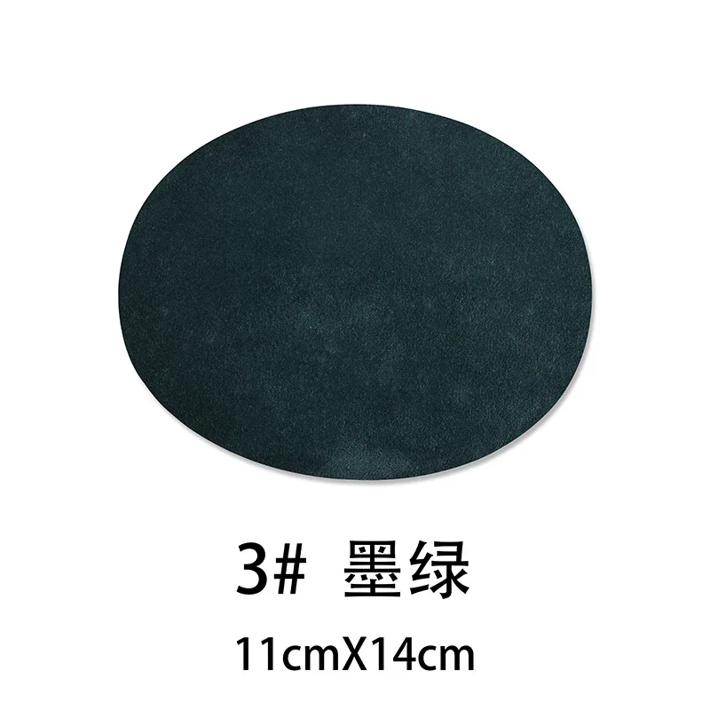 Wholesale 25 Colors High End Imitation Deer Skin Velvet Elbow and Knee Repair Patches Iron on Embroidered Patches for Garments