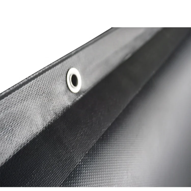 Customized flexible round black high pressure coal mine ventilation air vent duct