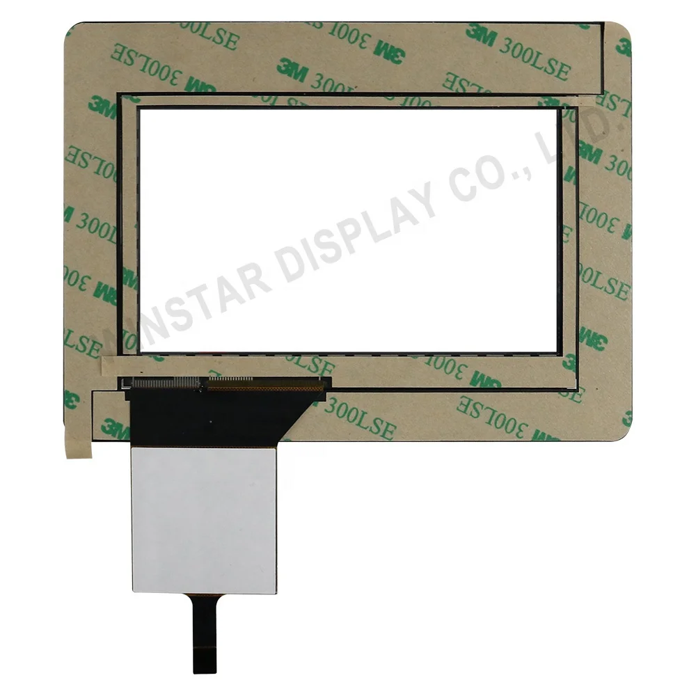 Winstar 4.3 inch Projected Capacitive Touch Screen 4.3 inch Touch Panel with PCAP Supporting I2C USB