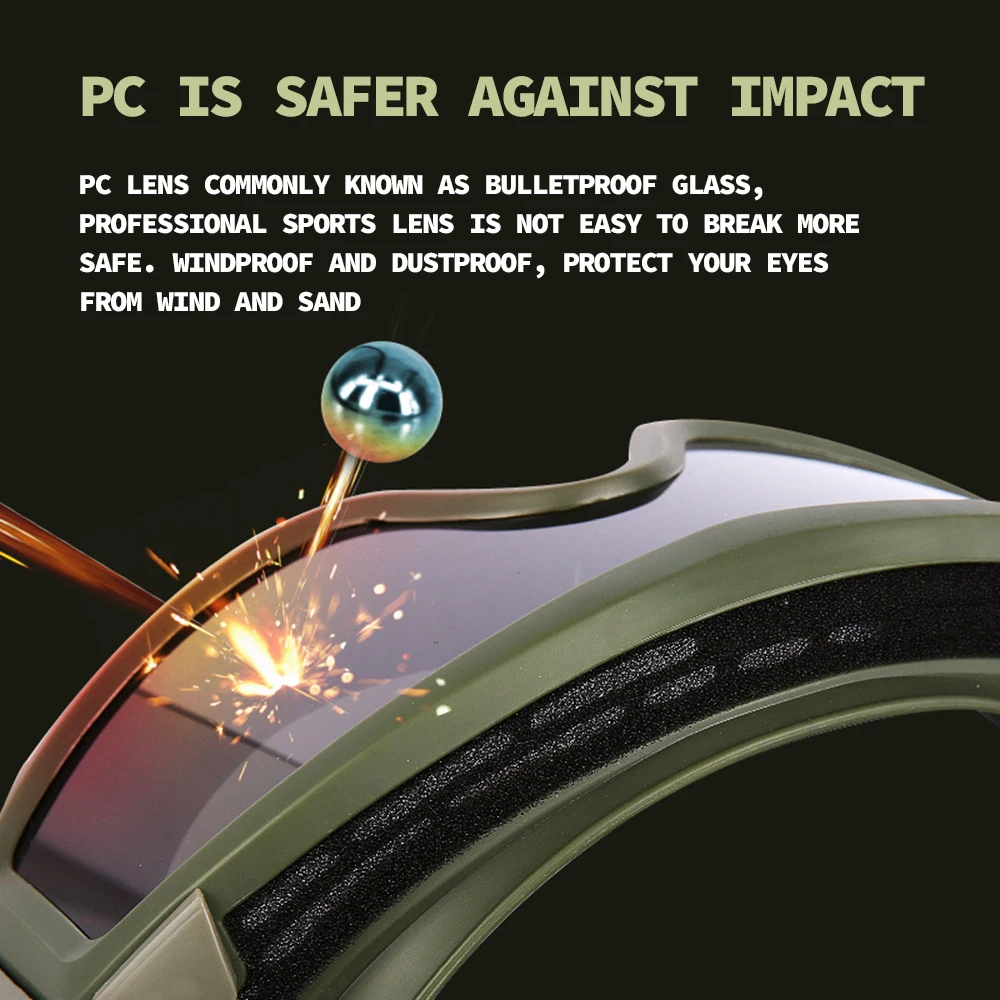 High Quality Anti Fog Tactical Glasses Military Bullet Blocking Lens Military Tactical Sun Glasses Military Glasses Tactical