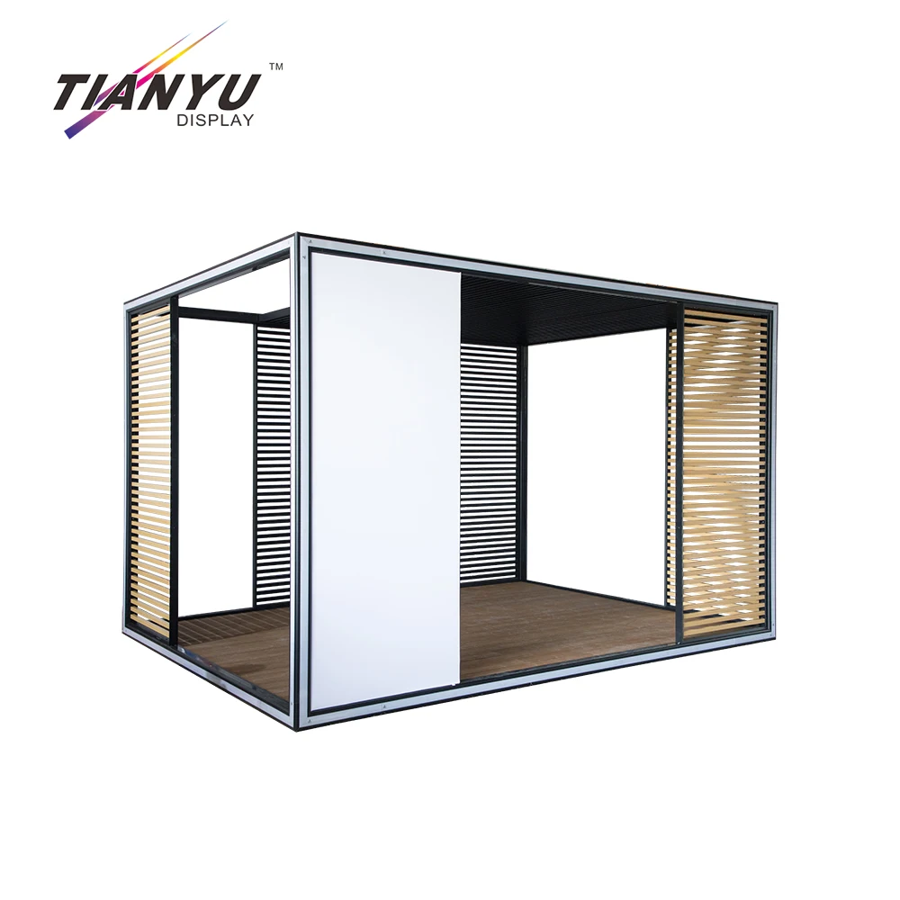 Tianyu Custom Outdoor Garden Gazebo Aluminum Led Waterproof Louver Pergola Glass Solarium Sunroom Glass Houses