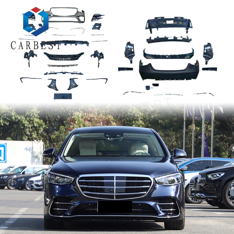 CARBEST, лидер продаж, Mercedes S CLASS S320 S400, модернизировать автомобильный обвес для W223 до S450