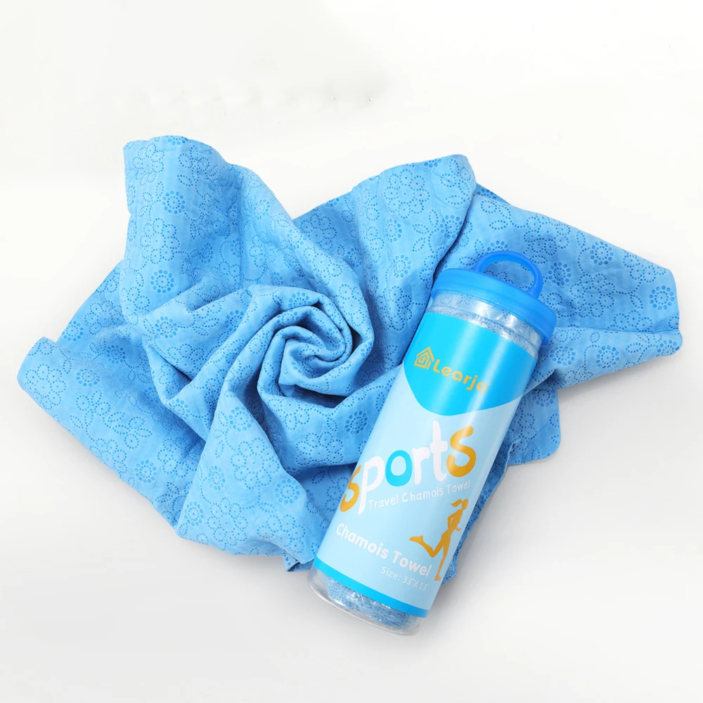 Fast Dry Sweat Micro Fiber Workout Camping Climbing Running Hiking Travel Towels Breathable PVA Outdoor Sport Gym Towel car rag