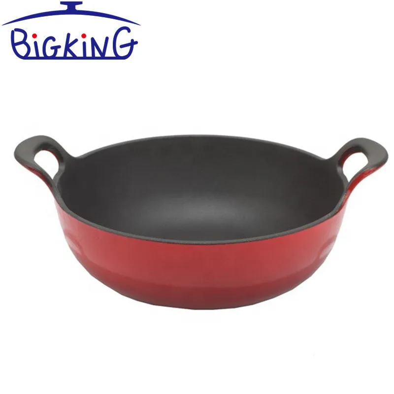 Good selling for non-stick  enamel cast iron cooking pot