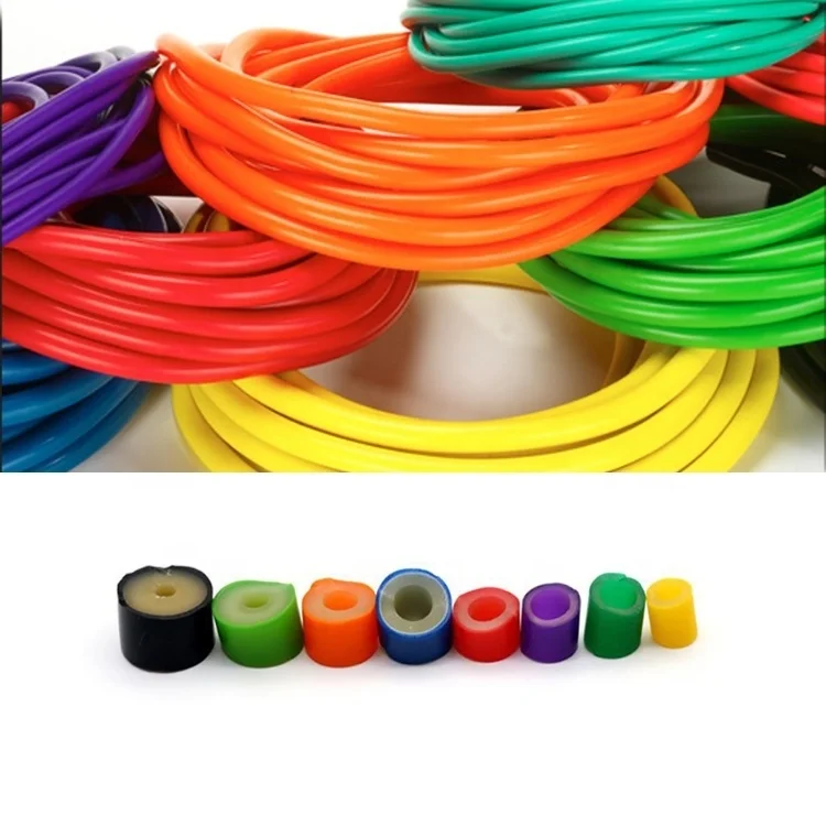 Natural Latex Rubber Tubing Elastic Speargun Band Slingshot Catapult Surgical Rubber Tube Hose For Outdoor Hunting