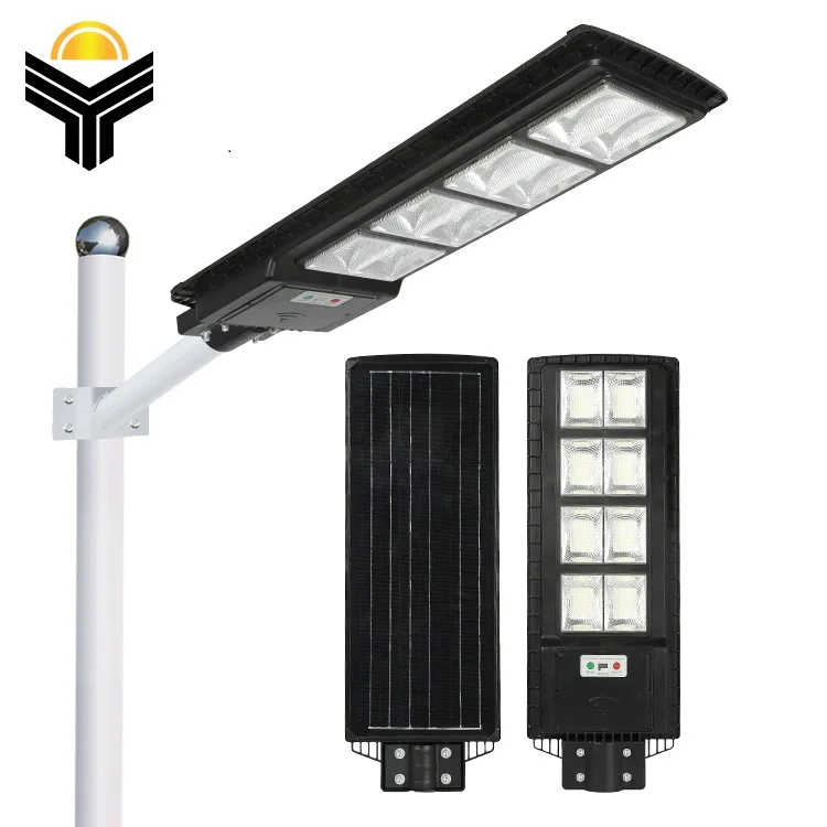 Ip66 Outdoor Waterproof 30w 60w 90w 120w Intelligent All In One Integrated Led Solar Street Lamp