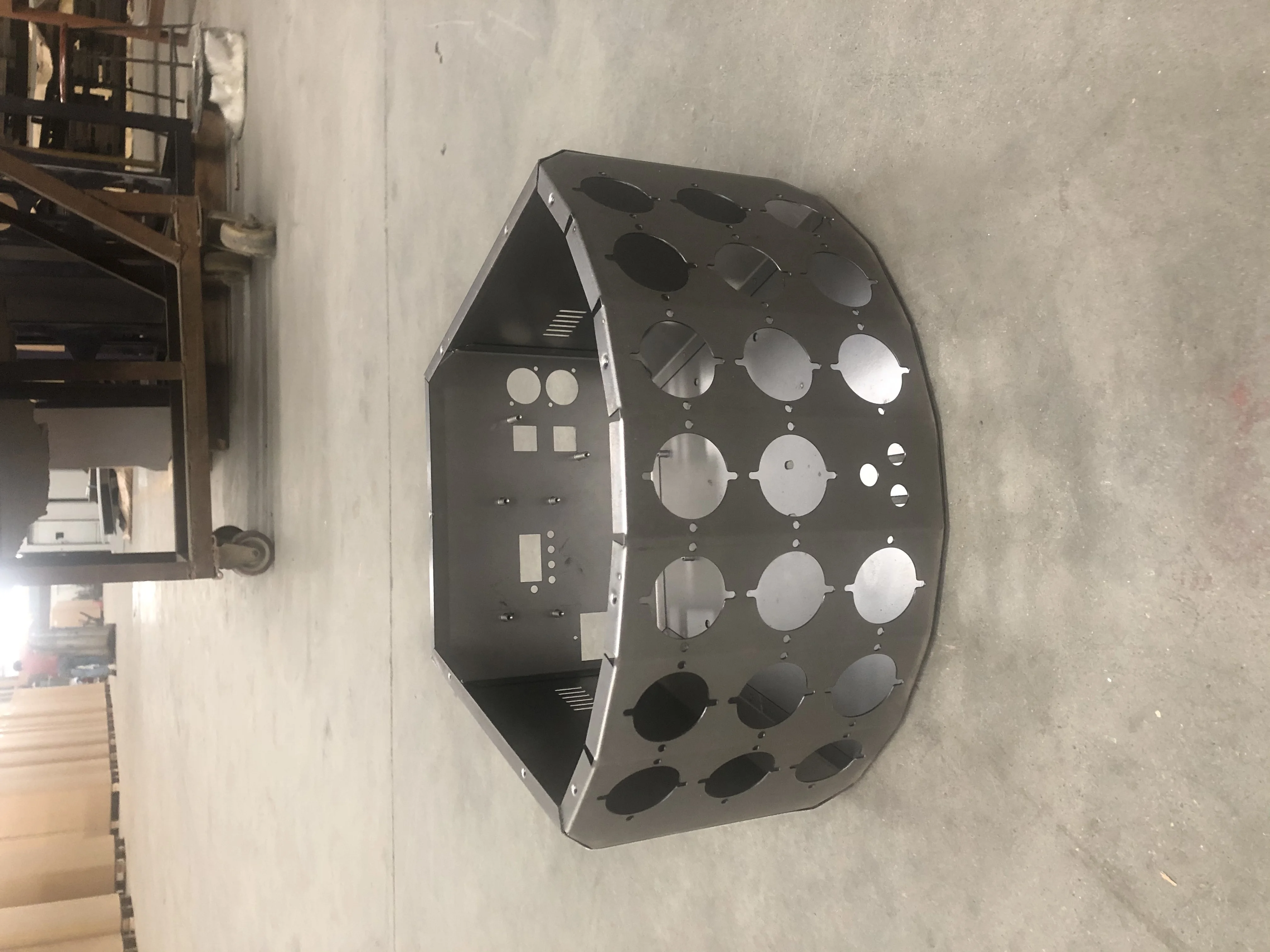 Customized Metal Fabrication Forming Bending Laser Cutting Stamped Welding Processing Metal Parts