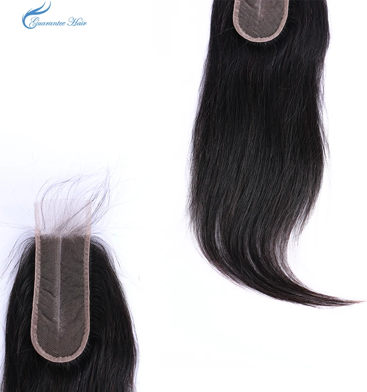 kim closure from 10inch to 20inch factory price human Guaranteehair 2*6  middle part straight  lace closure factory price