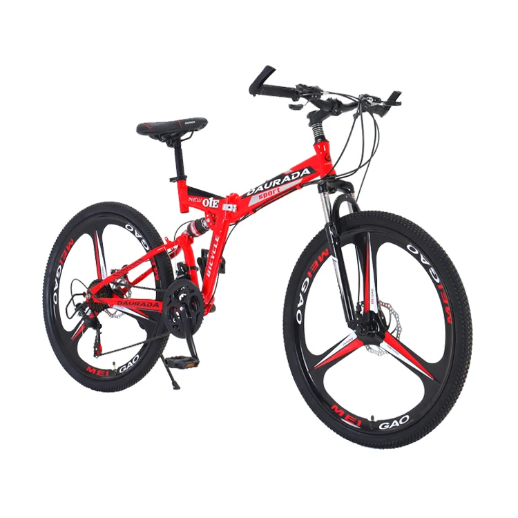 Wholesale 20inch / 26 inch carbon folding bicycle magnesium alloy integrated wheel foldable bike for adult