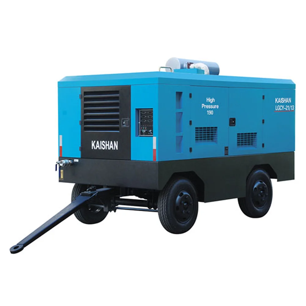 Китайский мобильный kaishan 20 бар дизельный 700 cfm винтовой воздушный компрессор