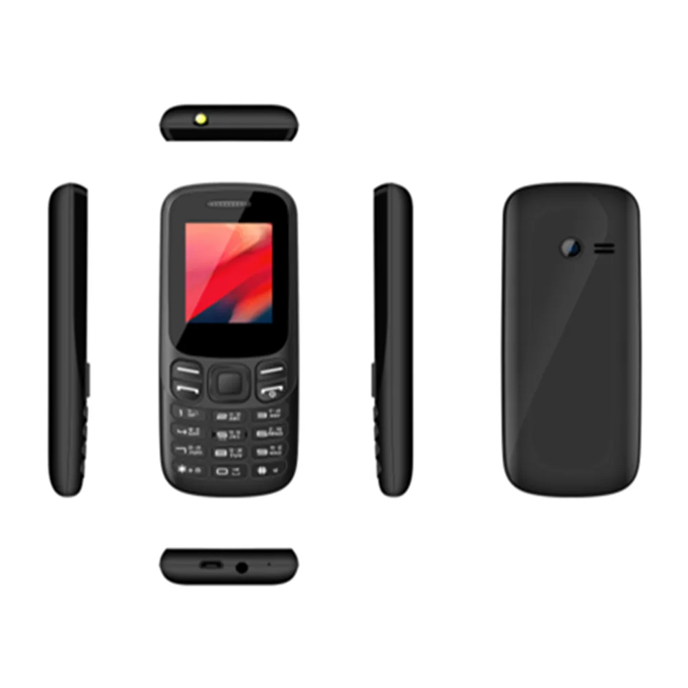 Factory Hot Sale Black GSM OEM ODM Manufacturer Ultra Cheap Senior 2G Mobile Phone