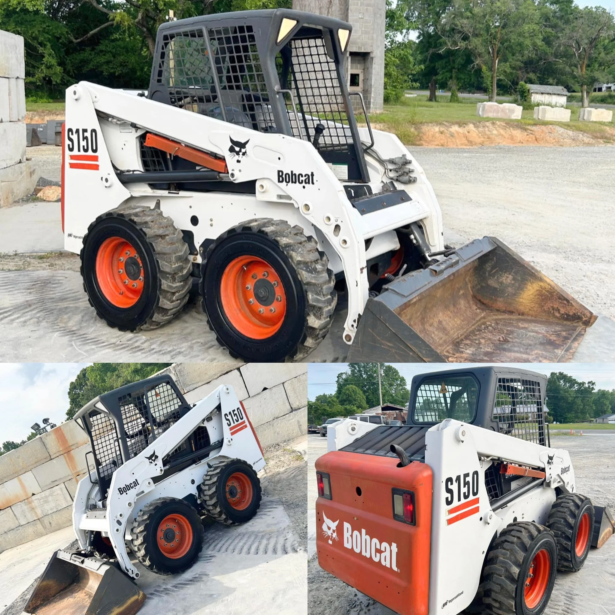 100% US  brand original BOBCAT S150 2.4ton  Used Skid Steer Loader multifunction