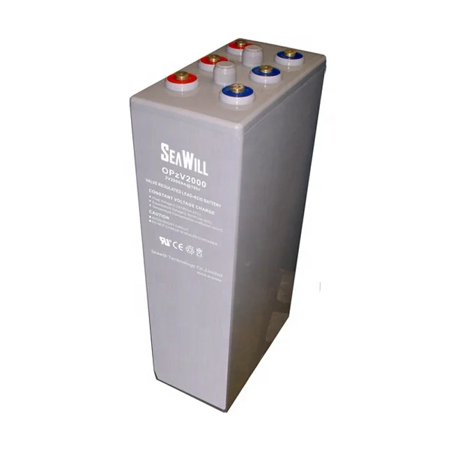 Rechargeable Tubular Plate lead acid OPzV gel battery 2v 3000Ah for Energy Storage