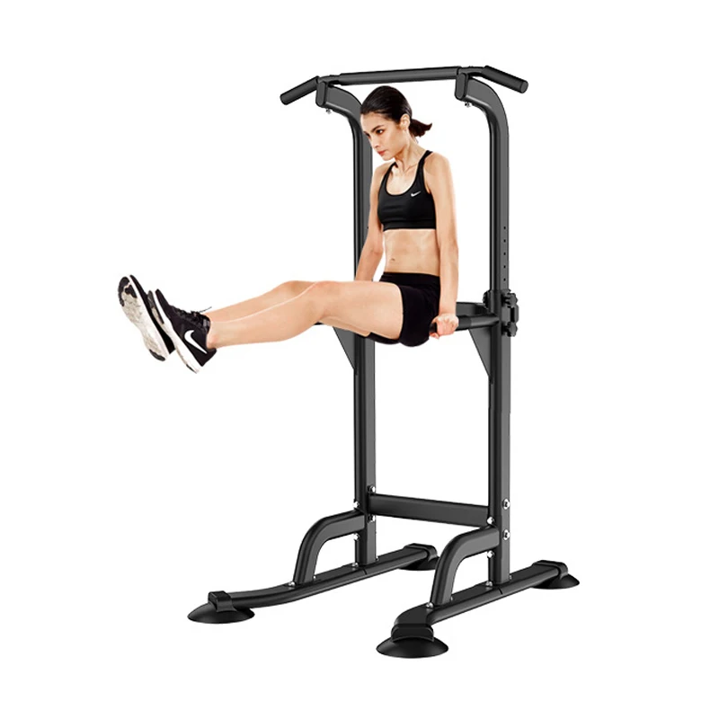 multifunctional gym equipment adjustable home power tower dip station indoor parallel squat rack pull up bar