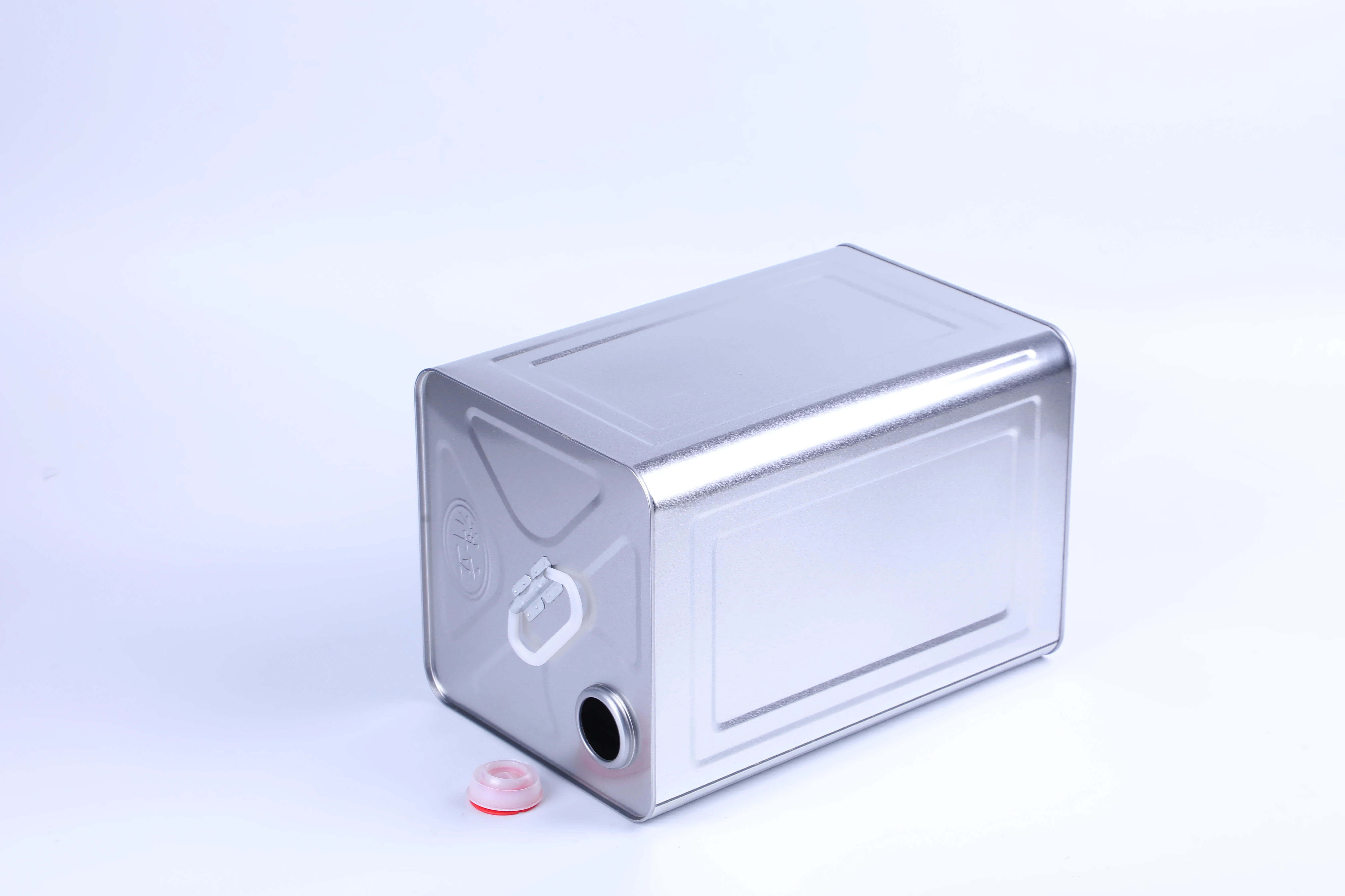 
18 liter tinplate can square metal tin oil can with squeeze cover 