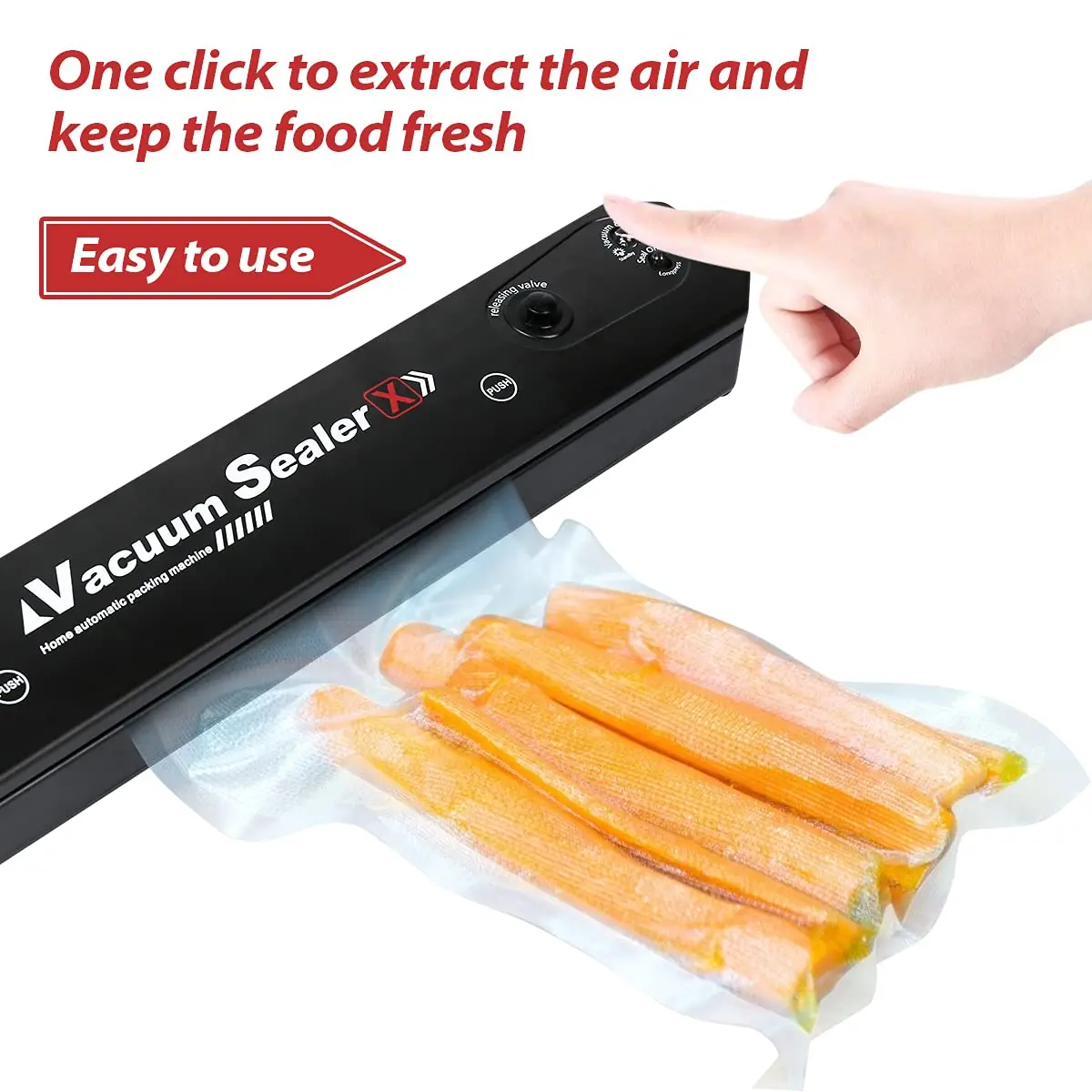 Mini Portable Food Saver Vacuum Food Sealer Sous Vide Vacuum Packing Machine