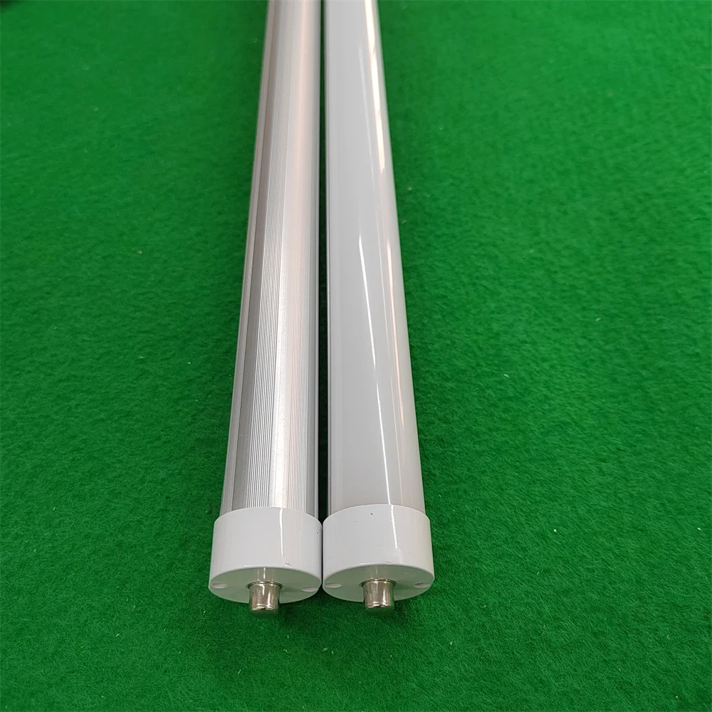 8FT single pin led tube 36w 240cm 60W frosted cover fluorescent tub t8 led tube daylight led tubes lights Vshaped