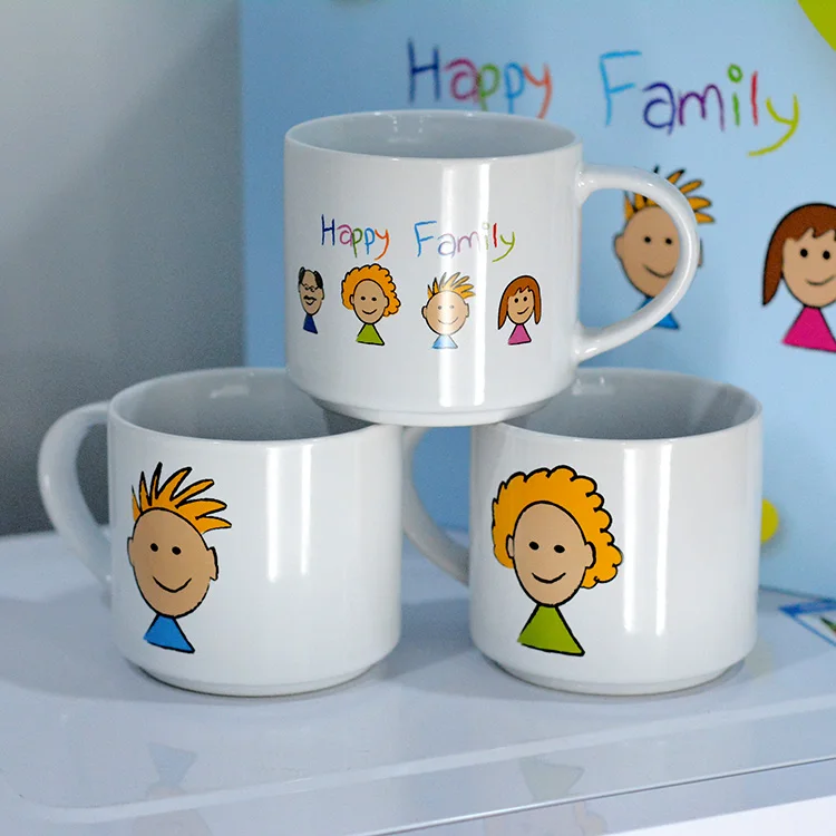 custom logo coffee blanks sublimation mug custom ceramic cup