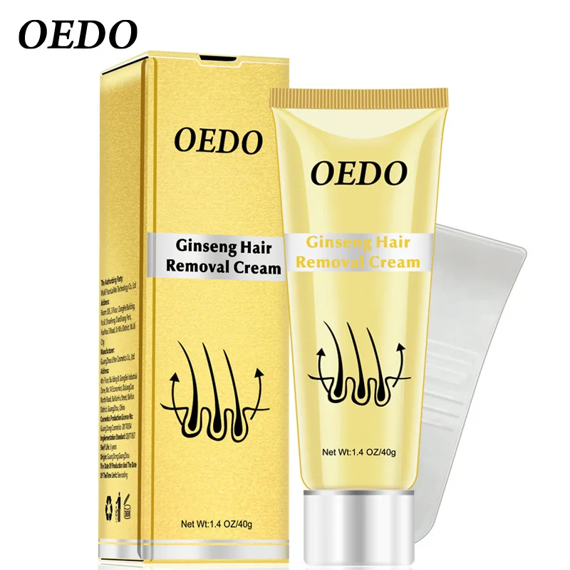 
OEDO Men Women Natural Ginseng Fast Body Hair Removal Cream 